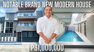 House Tour 286 | Notable Brand New Modern House and Lot in Greenwoods Executive Village, Pasig City