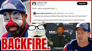 CATTURD CLOWNS JEROD MAYO as DEI Presser HAUNTS HIM! Ben Johnson Interviews with Patriots! NFL