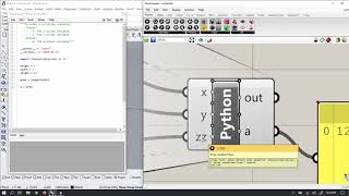 The Grasshopper Python Component - Intro 1 | the grasshopper python component