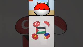 Countries in Squid game #shortsfeed #squidgame #shorts #countryballs #sprunki