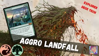 Beating Face With the Power of Lands! Explorer Aggro Landfall Deck Tech