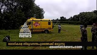 Patients being shifted from Muthoot hospital Kozhencherry