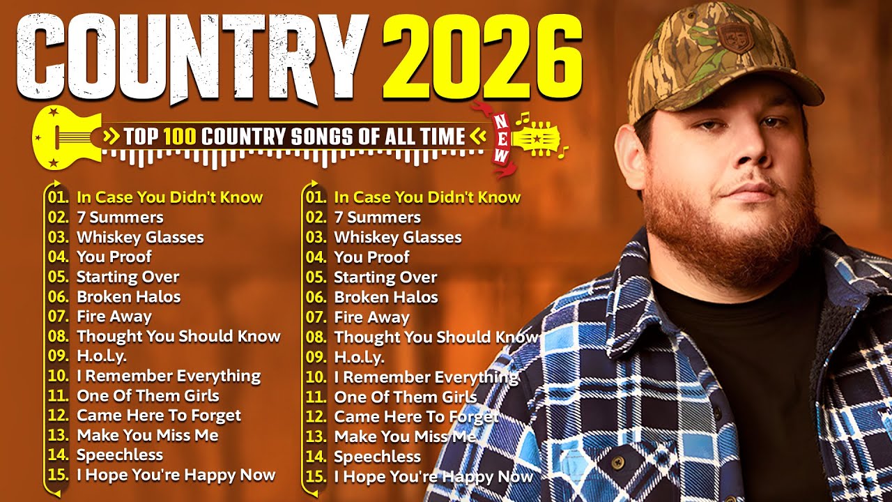 Country Music 2026 Luke Combs Morgan Wallen Chris Stapleton Brett