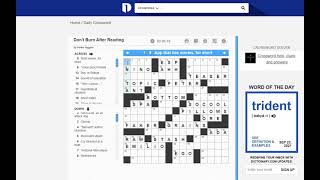 All over the gaffe - September 22nd Dictionary.com Daily Crossword