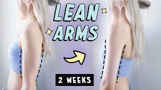 Get Lean Arms in 2 WEEKS!! (5 Min Workout / No Equipment)