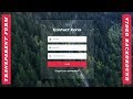 Transparent Login Form Design with Video Background | Login form Design | Web Design Tutorial