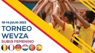 WEVZA U19 Women. 1st Day. Portugal - France