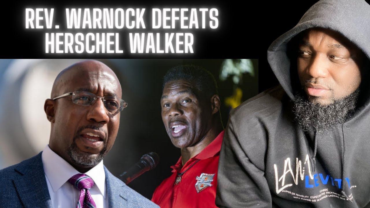 Raphael Warnock DEFEATS Herschel Walker In Senate Runoff - YouTube