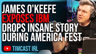 James O'Keefe EXPOSES IBM, Drops INSANE Story During America Fest With Tucker Carlson