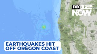 Series of earthquakes hit off Oregon coast