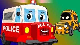 Ralph And Rocky | Police Car | Car Song And  Rhymes For Children