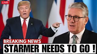 Keir Starmer LOST IT After Donald Trump EXPOSED Him on Live TV!