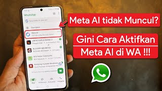 Cara Memunculkan Meta AI di WhatsApp