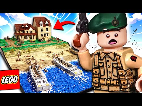 I built a 100% HISTORICALLY ACCURATE Lego D-Day Moc!