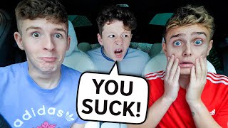 Having My LITTLE BROTHER Be Mean To My Boyfriend! *PRANK*