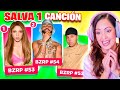 SOLO PUEDES SALVAR 1 CANCION 🤔 Salva Una Canción Sandra Cires Play 😅 Parte 2