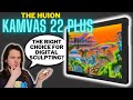 Is the Kamvas 22 Plus from Huion good for sculpting?