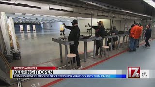 Commissioners discuss next steps for Wake County gun range
