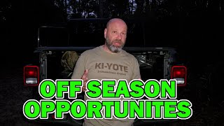 Bow Hunting And Opportunities In The Off Season