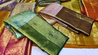 Pattu Sarees పెండ్లి సీజన్ ఆఫర్ ధమాకా💥సేల్ Wholesale Price Single Delivery Wedding Kanchi SMG Sarees