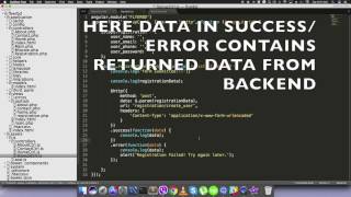 Angular Codeigniter Registration | Part 2