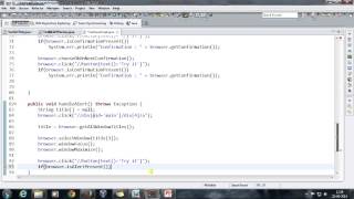 5. Handling JavaScript Alert using Selenium Webdriver