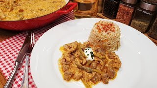 Sertésszűz Stroganoff módon @Szoky konyhája