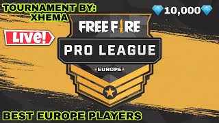 🔥TOURNAMENT🔥 100€ 💎10000💎 FREE FIRE quarter final group 3