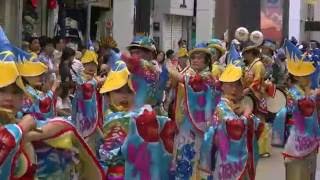 高知よさこい祭り2016　全国大会　礼神伝SHALL稲毛　帯屋町演舞