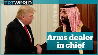 Donald Trump boasts about arms sales to Saudi's crown prince