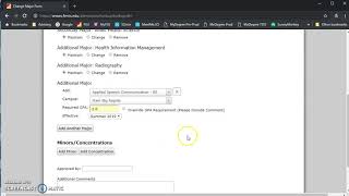 Submitting a Program Change