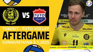 Tiikerit - TUTO Volley su 5.1.2025 | Lehdistötilaisuus