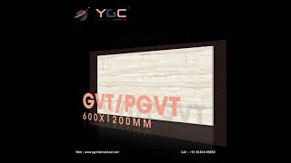 Premium Collection of GVT/PGVT Tiles - 600x1200mm | GVT PGVT | YGC International | 60x120cm