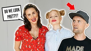 We did our MAKEUP HORRIBLY to see HOW OUR FAMILY WOULD REACT! | Family Fizz