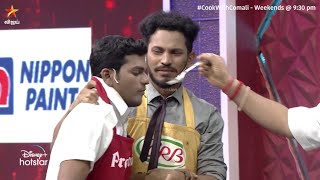 என்ன குரேஷி.. ரொம்ப நாள் ஆசை போல.. 😂 | Cook With Comali Season 3