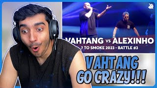 SAVAGE REACTS | VAHTANG 🇷🇺 vs Alexinho 🇫🇷 | GRAND BEATBOX BATTLE 2023: 7 TO SMOKE | Battle 3