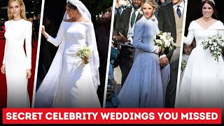Secret Celebrity Weddings You Totally Missed – Hidden A-List Marriages Revealed!