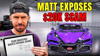 Matt Just Exposed Bugatti’s $20,000 Service Secret