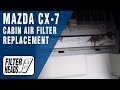 How to Replace Cabin Air Filter 2009 Mazda CX-7