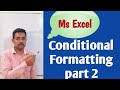 conditional formatting part 2 ms excel