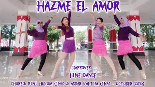 HAZME EL AMOR Linedance//Improver//Choreo:Rini Hukom(INA) & Asbar Kaltim (INA)