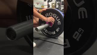 Barbell 4 Boobs (B4B) Eleiko Collars! #fitness #mygym #gluteexercises #workout