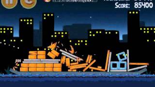 Angry Birds Level 7-7 Danger Above 3 Star Walkthrough