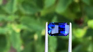 Opposed Bar Cut Tanzanite - 3.21 Carats