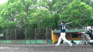 20110612 藤井センターオーバー二塁打