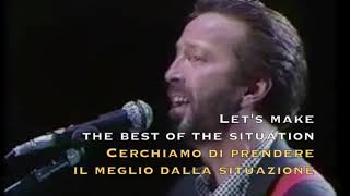 Eric Clapton - Layla - Live 1988 (Lyrics on Screen) (Traduzione Italiana)
