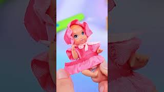 DIY Miniature Baby for Barbie Doll #shorts