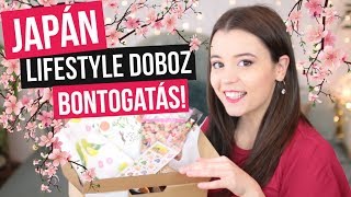 Japán meglepetés doboz bontogatás! 🌸 Luca