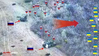 Relentless Attack: Russia Attacks and Ambushes Ukrainian Tanks and Vehicles