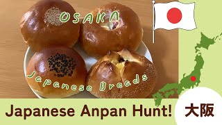 JAPAN FOOD: Anpan Hunt at Hanshin, Osaka – Discovering Japan's Sweet Bread